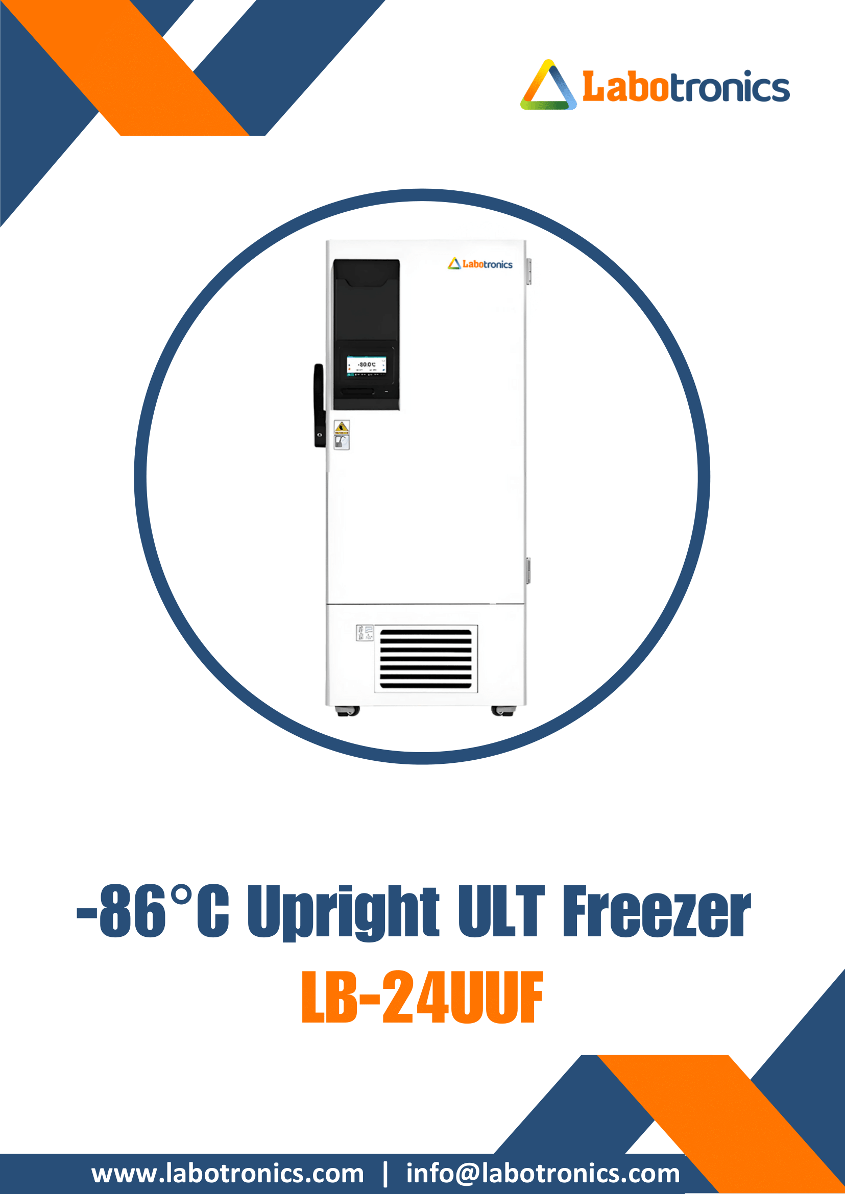 -86 °C Upright ULT freezer LB-24UUF