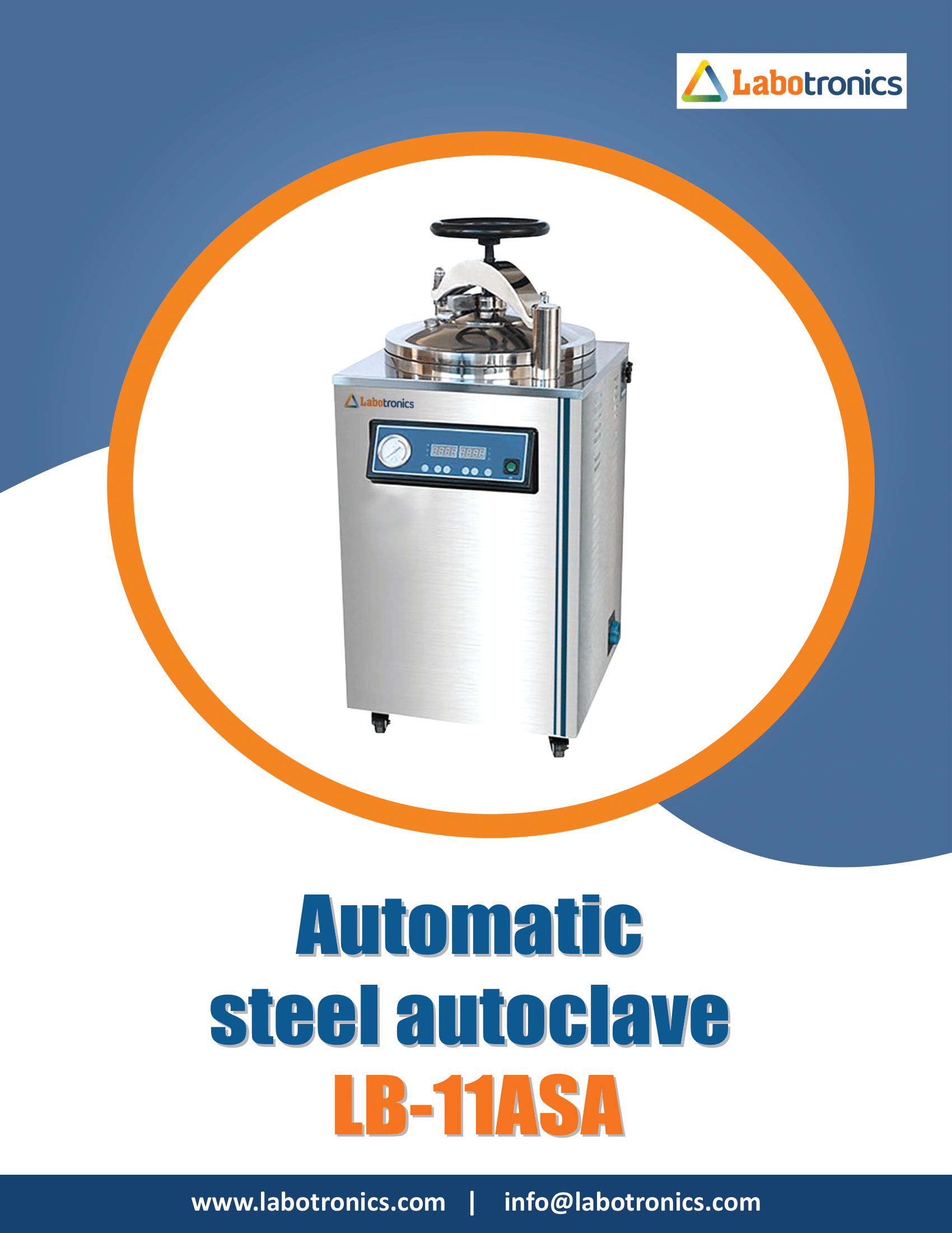 Automatic Steel Autoclave LB-11ASA