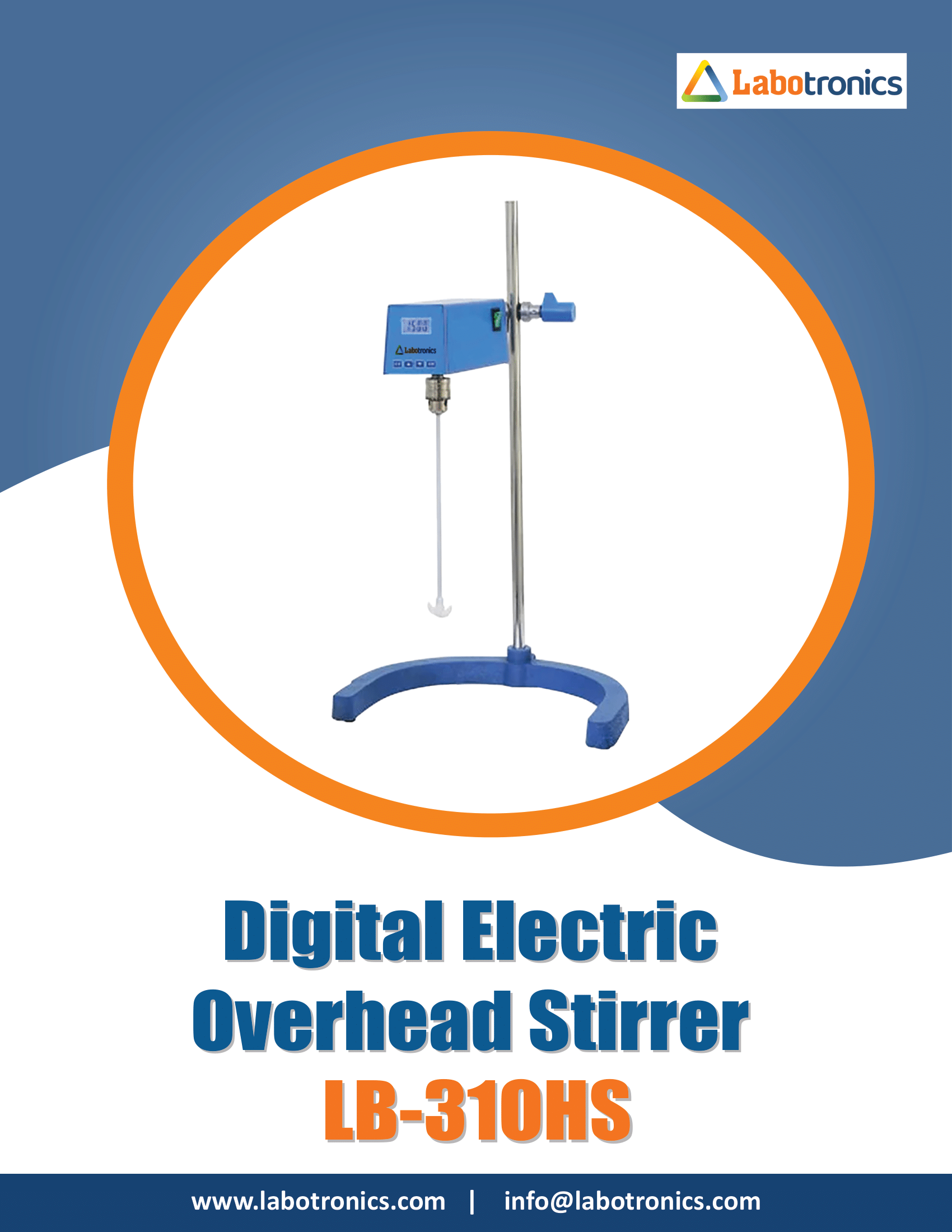 Digital electric overhead stirrer LB-31OHS