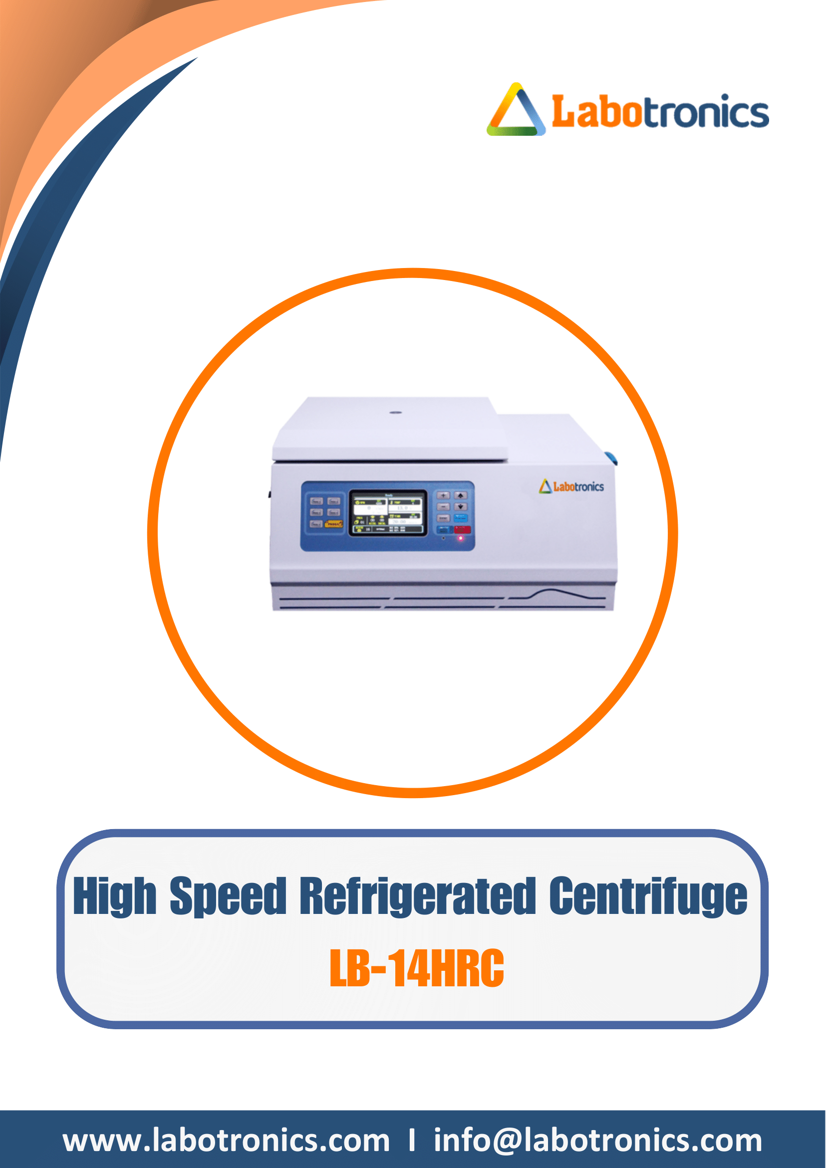 High Speed Refrigerated Centrifuge LB-14HRC