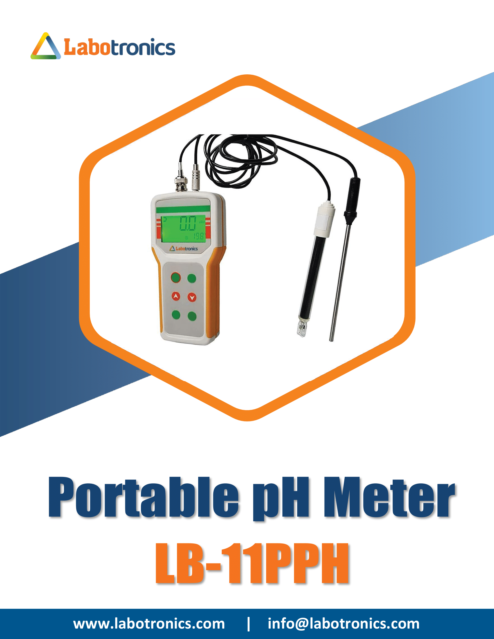 Portable pH Meter LB-11PPH