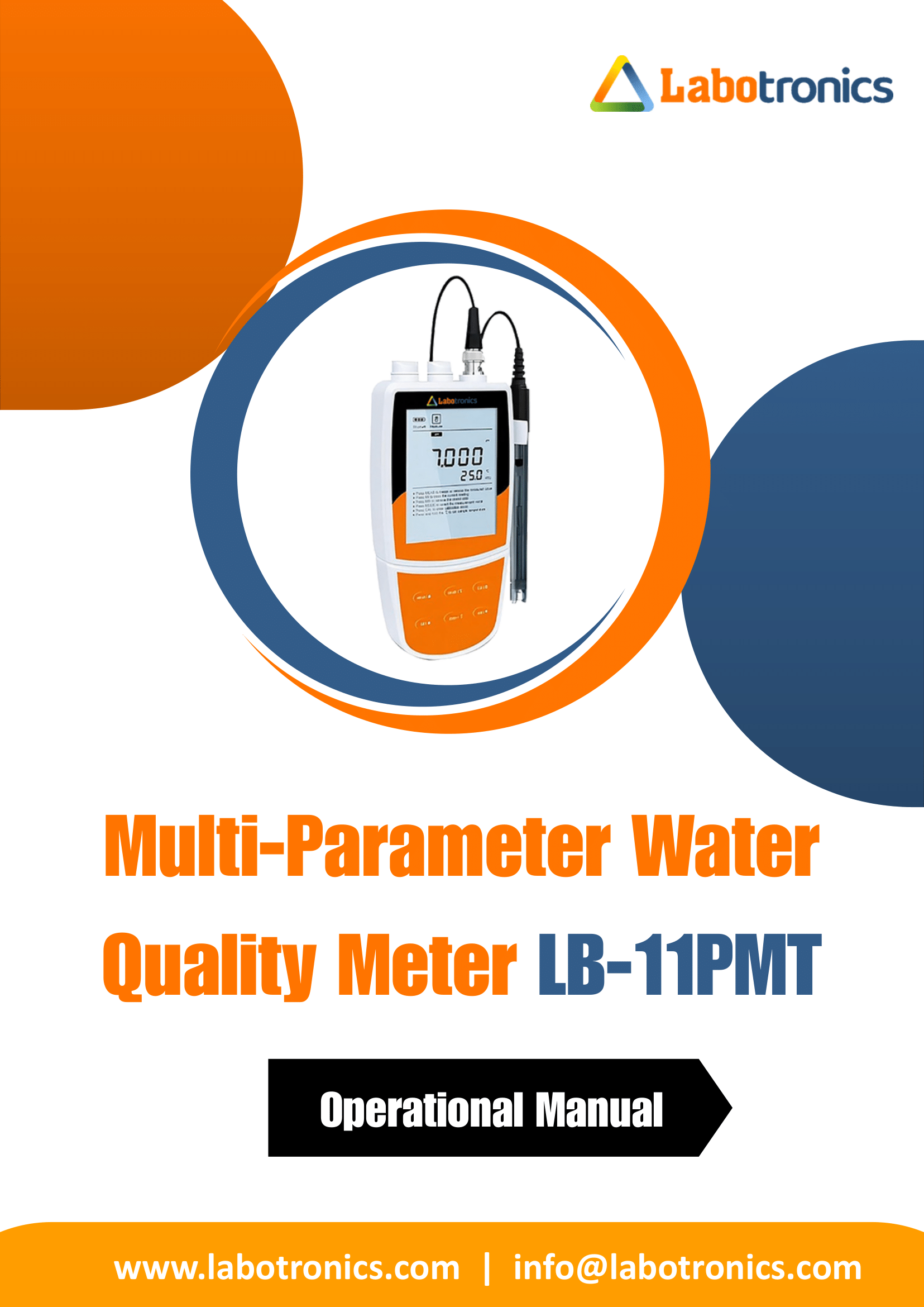 Multi-Parameter Water Quality Meter LB-11PMT