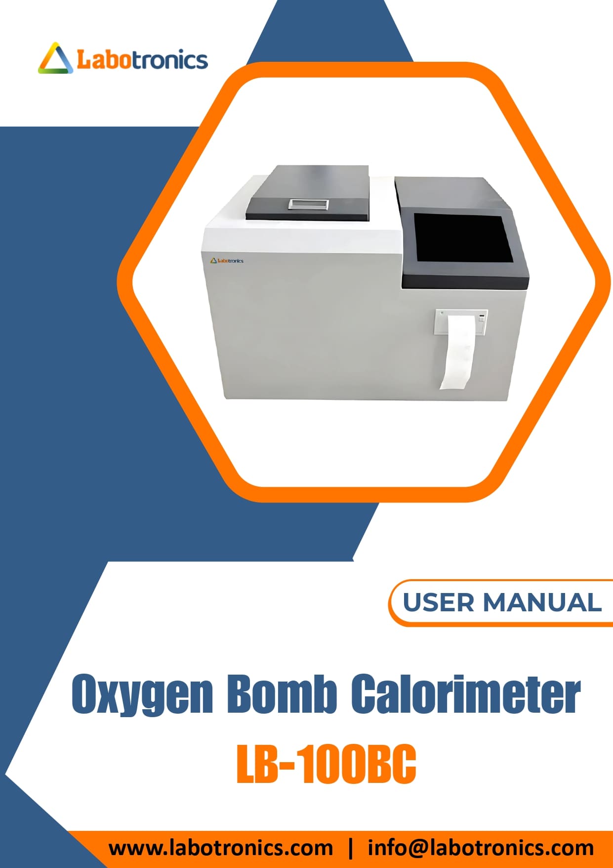 Oxygen Bomb Calorimeter LB-10OBC