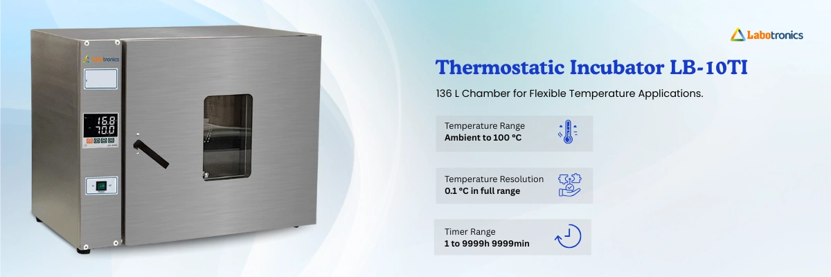 Thermostatic Incubator LB-10TI Banner