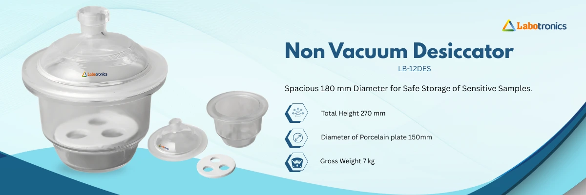 Non Vacuum Desiccator LB-12DES Banner