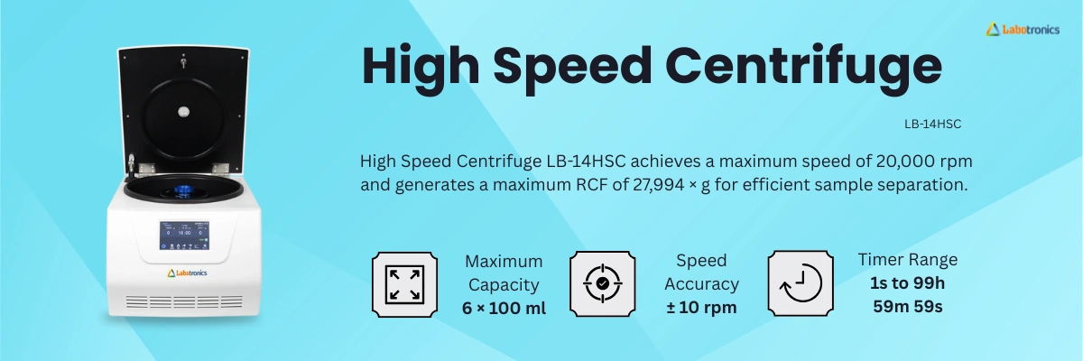 High Speed Centrifuge LB-14HSC