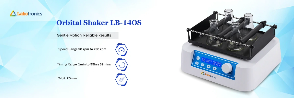 Orbital Shaker LB-14OS Banner