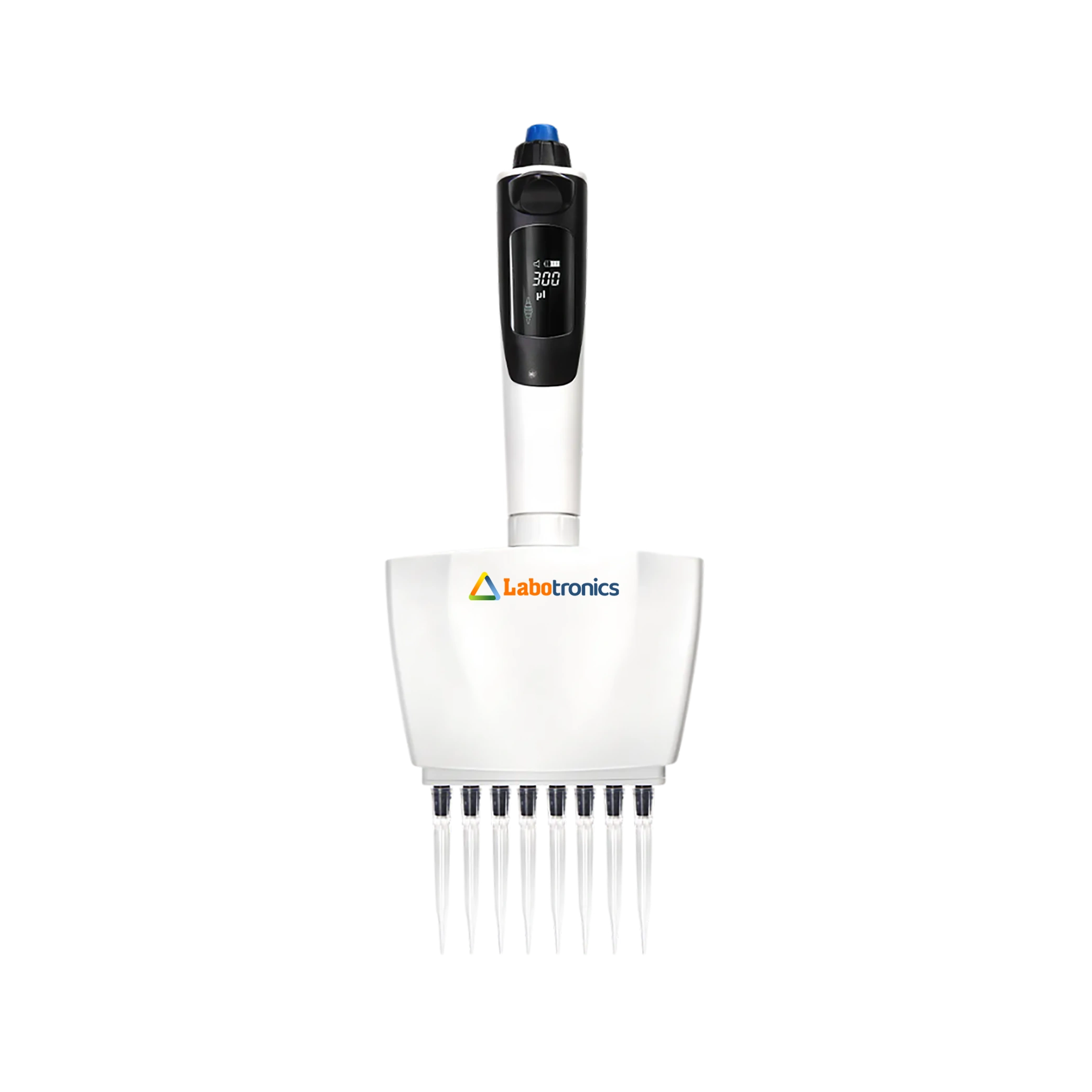 8-channel Electronic Adjustable Volume Pipette LB-53AVP